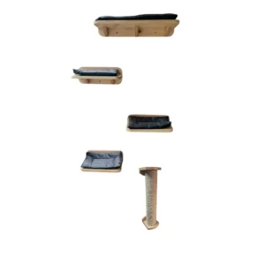 Combo Micho gimnasio para gatos de pared
