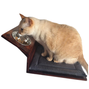 Comedero de pared para gatos - Colección Entorno ConSentido Mascotas