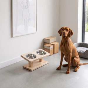 Comedero Ergo ergonómico para perros - Línea Noble ConSentido Mascotas