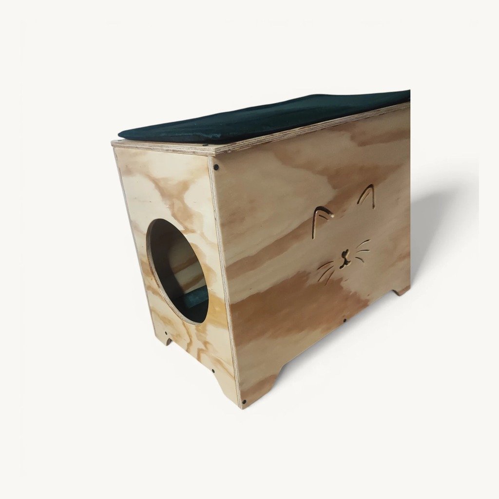 cama cueva para mascotas
