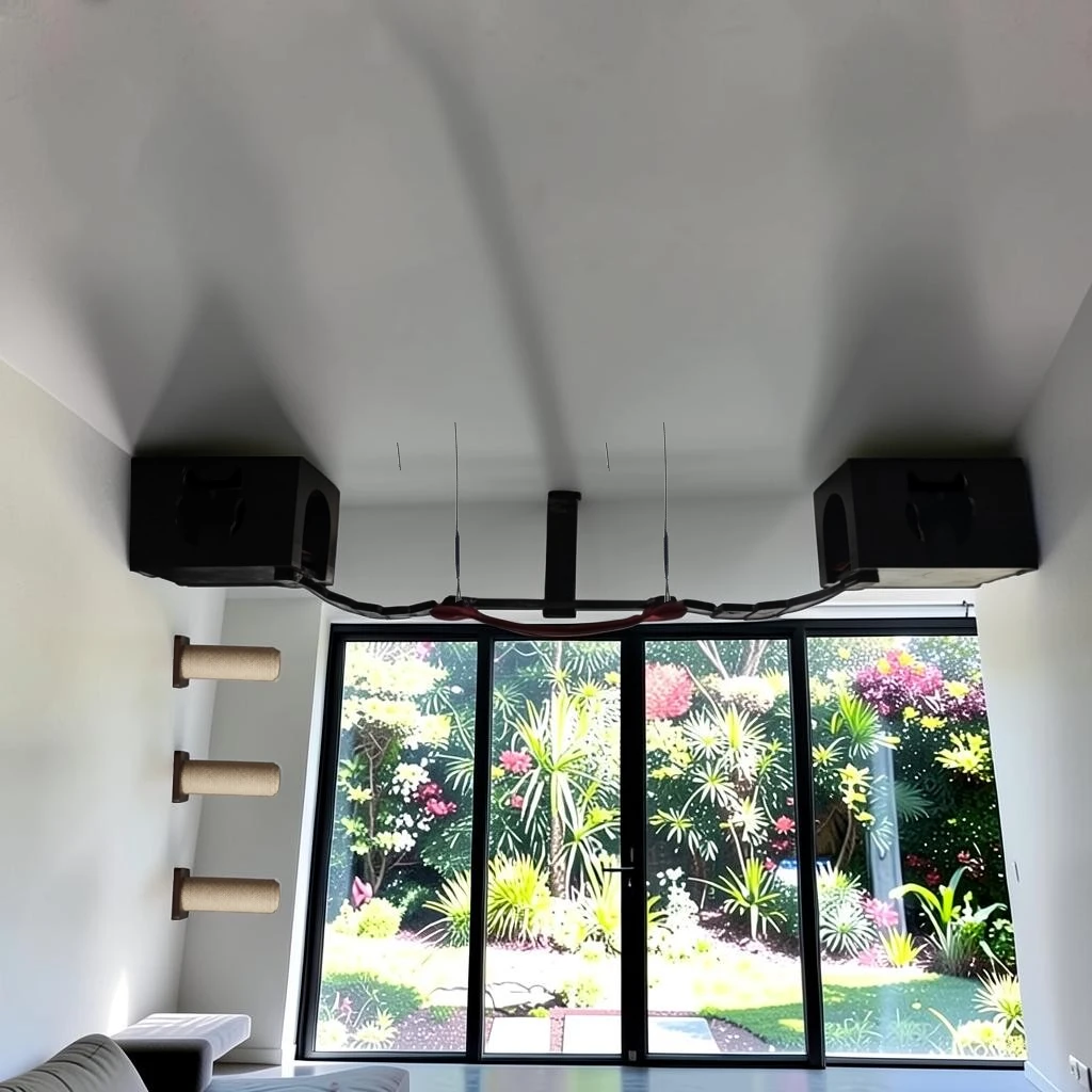 Casas de pared para gatos Combo Confianza, vista frontal completa