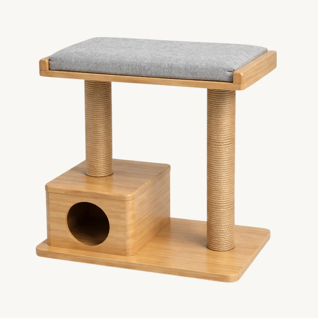 Módulo Lounge, rascador moderno para gatos — Línea Noble ConSentido Mascotas, vista principal