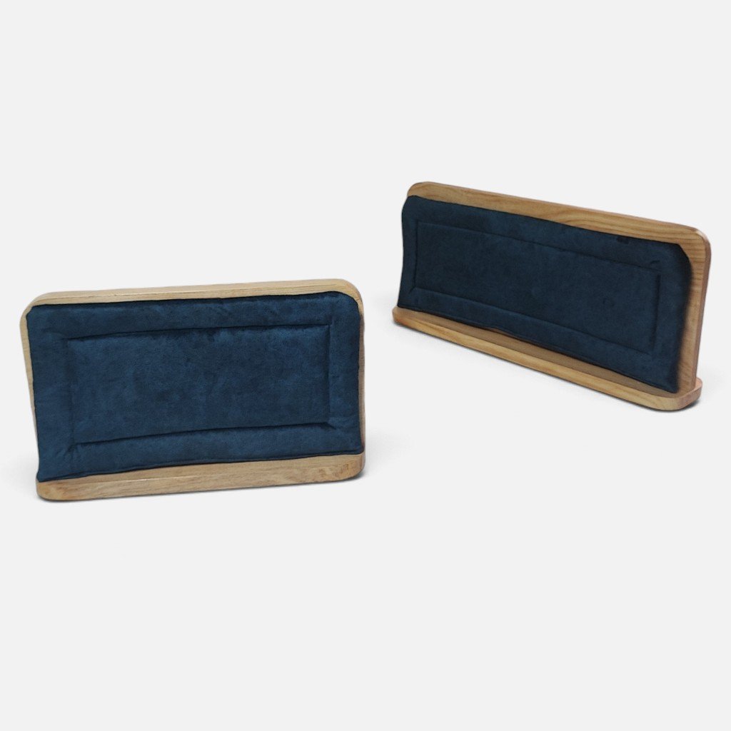 Repisa de pared con base para gatos - vista en madera de pino, Colección Entorno